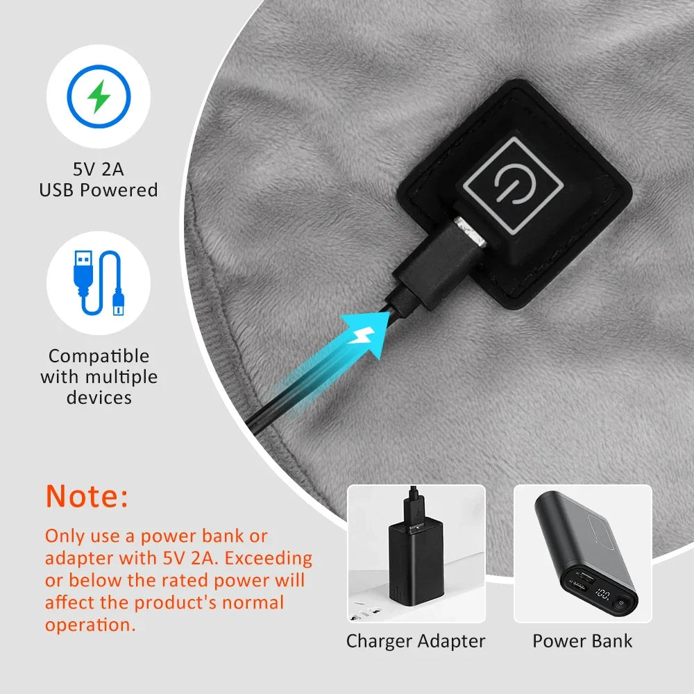 SleePyllow™ Heated Neck Shoulder Wrap