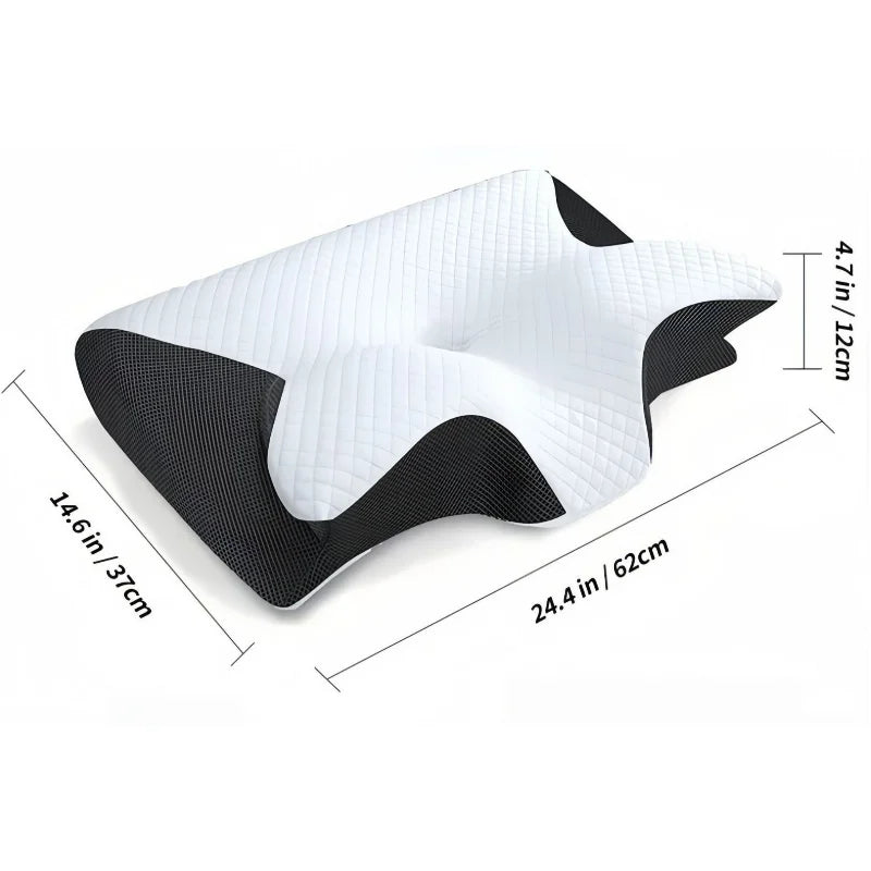 Cuscino Ergonomico a Stella per Cervicale in Memory Foam -         3 Varianti