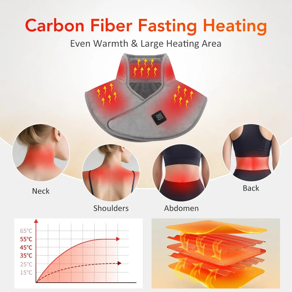 SleePyllow™ Heated Neck Shoulder Wrap