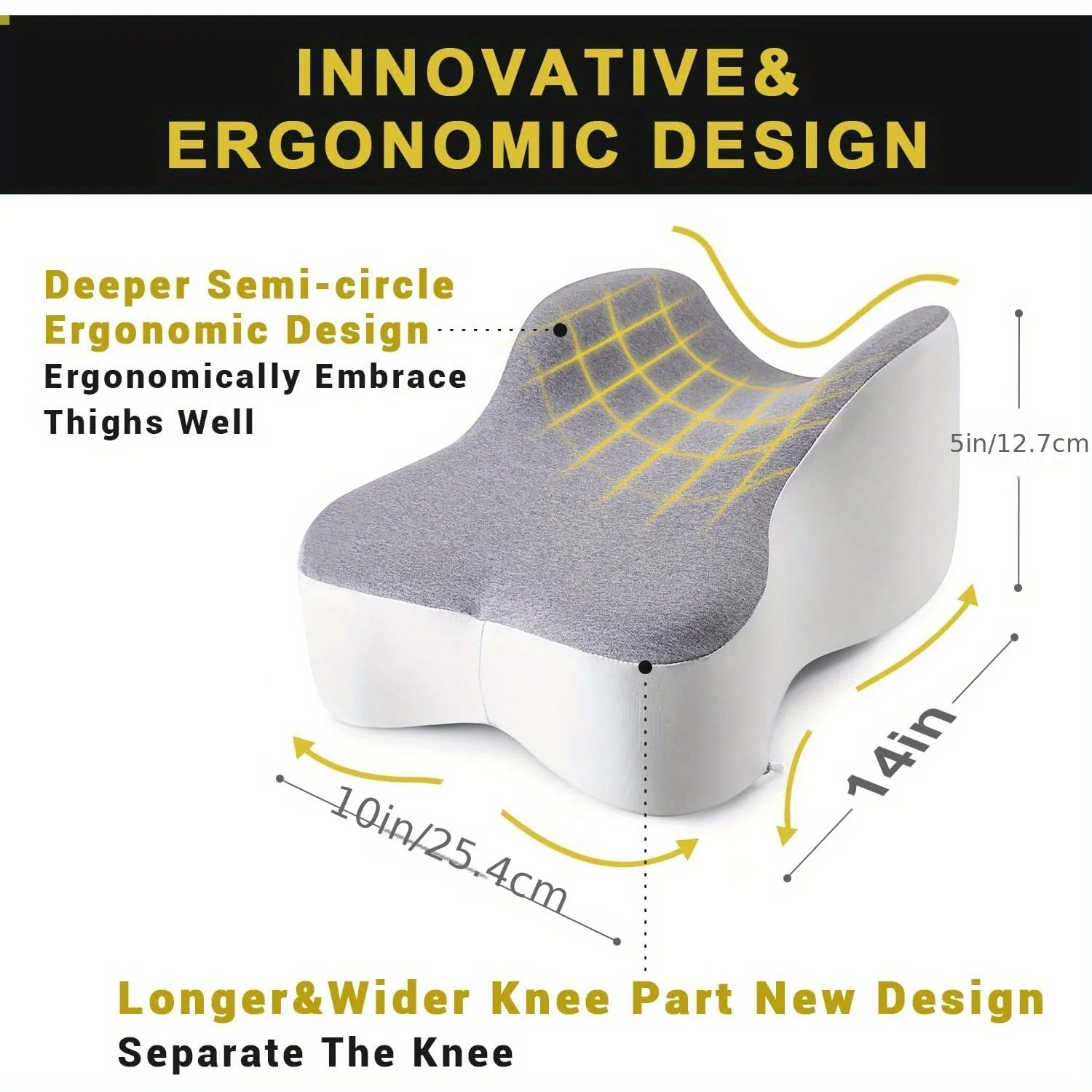 SleePyllow™ Ergonomic Knee Pillow